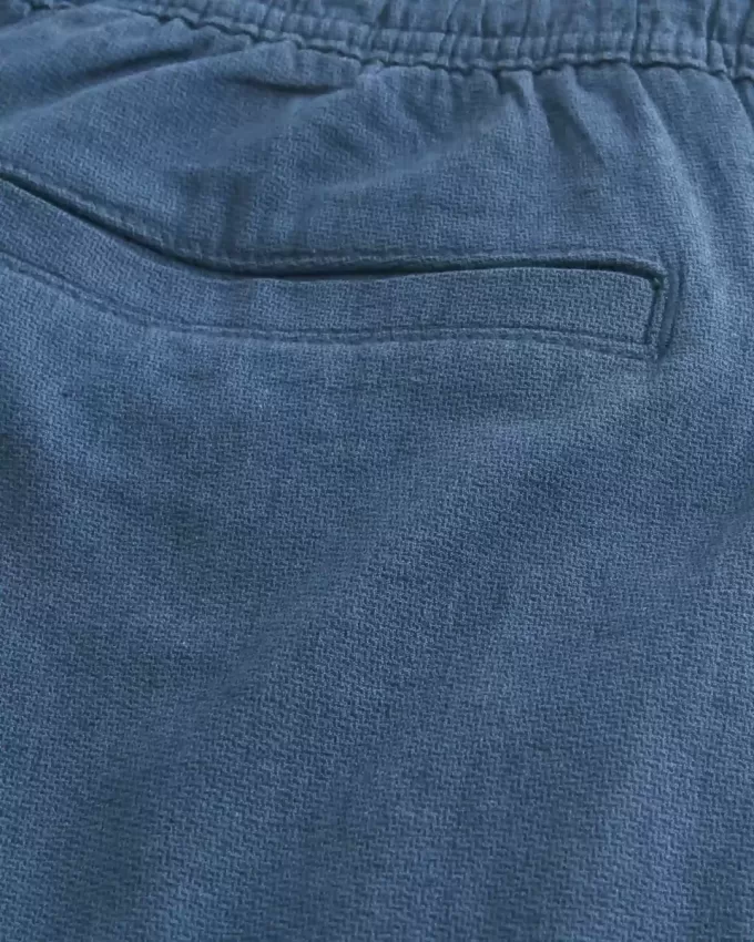 Linen-Blend Loose Pull-On Pants Linen-Blend Loose Pull-On Pants