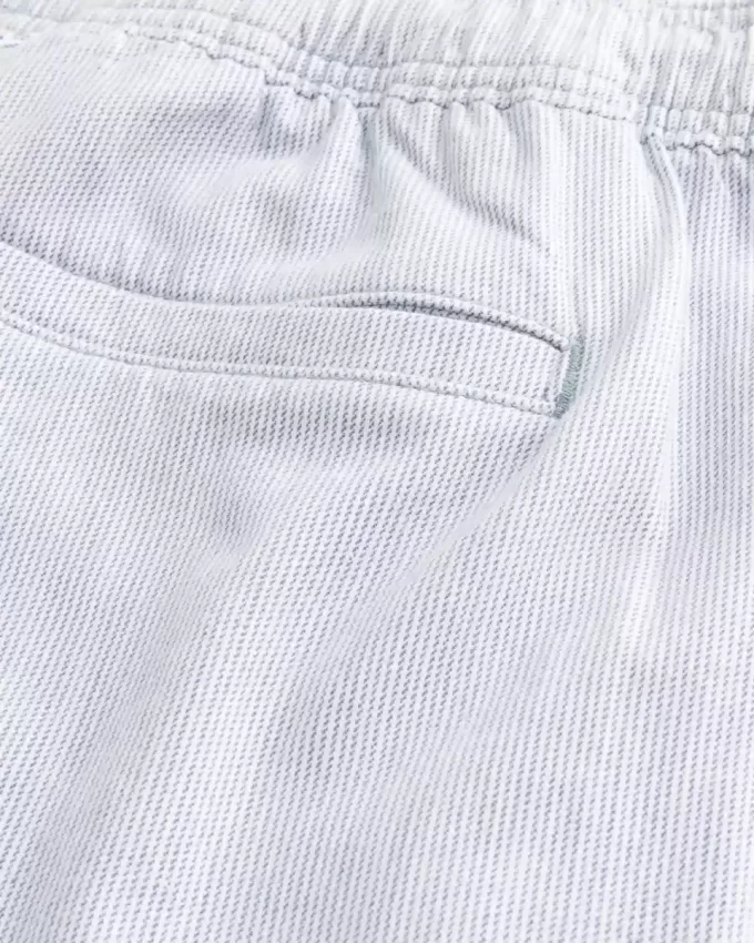 Linen-Blend Loose Pull-On Pants