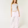 Linen-Blend Pull-On Baggy Pants Linen-Blend Pull-On Baggy Pants