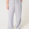 Linen-Blend Pull-On Baggy Pants Linen-Blend Pull-On Baggy Pants
