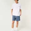 Linen-Blend Pull-On Shorts Linen-Blend Pull-On Shorts