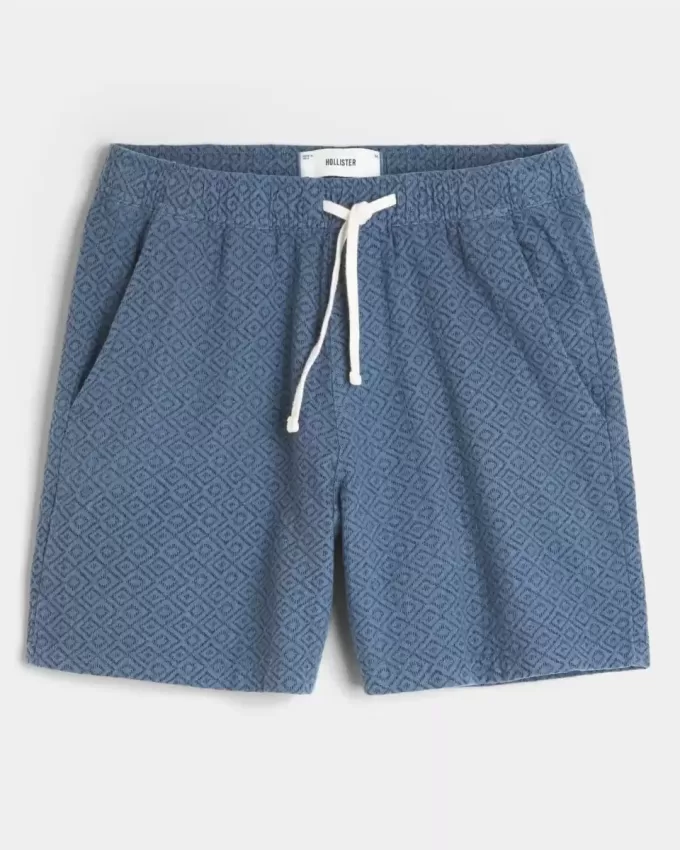 Linen-Blend Pull-On Shorts Linen-Blend Pull-On Shorts