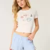 Linen-Blend Side Bow Soft Shorts Linen-Blend Side Bow Soft Shorts