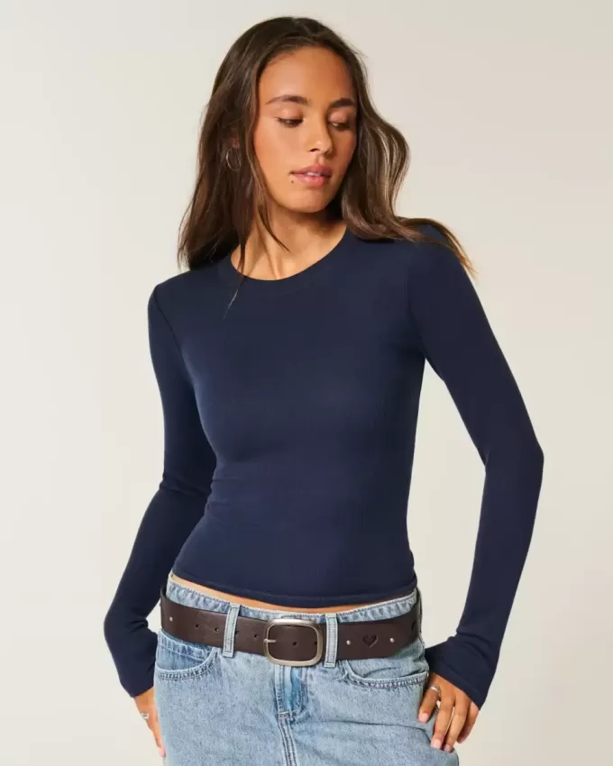 Long-Sleeve Crew Top Long-Sleeve Crew Top
