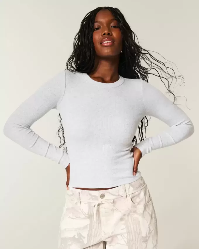Long-Sleeve Crew Top Long-Sleeve Crew Top