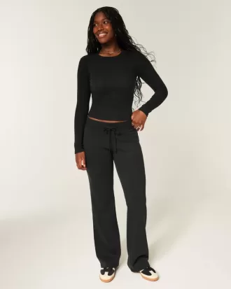 Long-Sleeve Crew Top