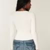 Long-Sleeve Lace Trim Wrap Top Long-Sleeve Lace Trim Wrap Top