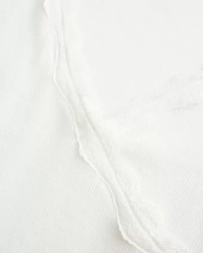 Long-Sleeve Lace Trim Wrap Top Long-Sleeve Lace Trim Wrap Top