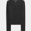 Long-Sleeve Square-Neck Top Long-Sleeve Square-Neck Top