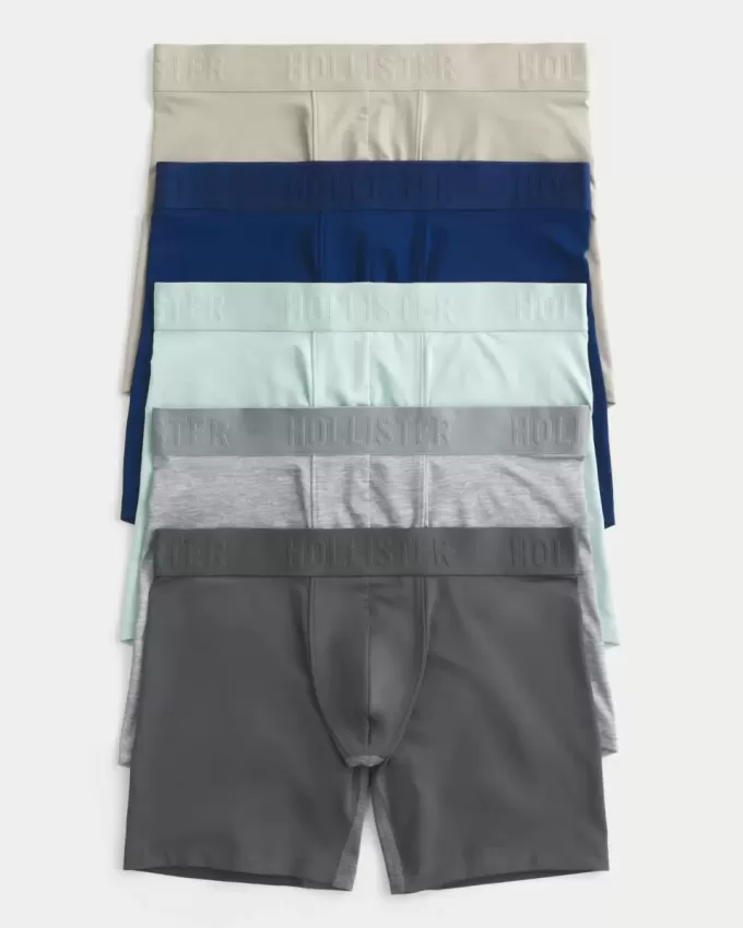 Longer-Length Cooling Boxer Brief 5-Pack