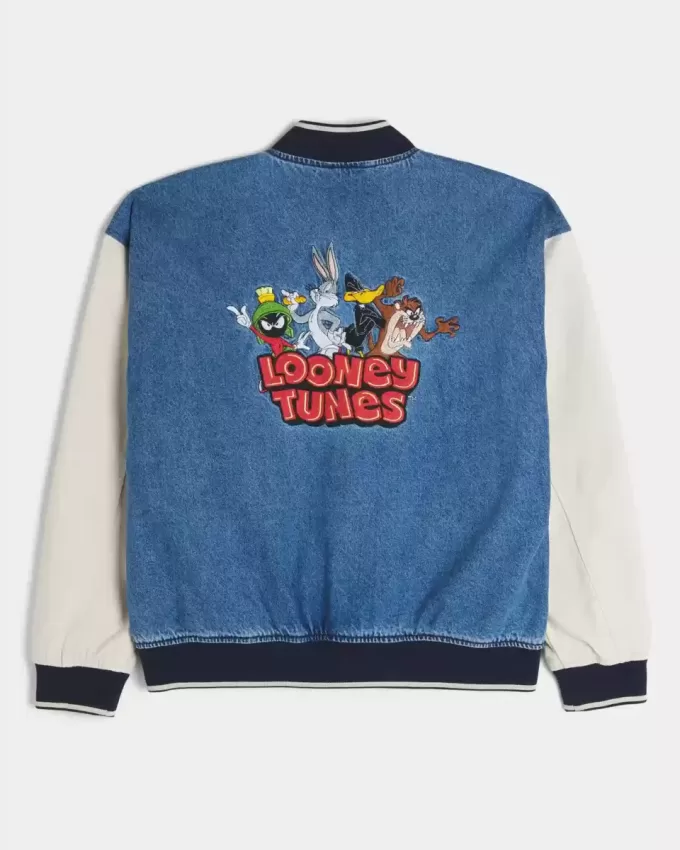 Looney Tunes Graphic Denim Jacket Looney Tunes Graphic Denim Jacket