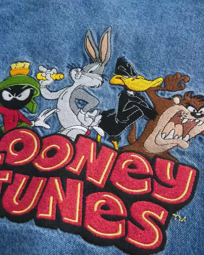 Looney Tunes Graphic Denim Jacket Looney Tunes Graphic Denim Jacket