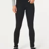 Low-Rise Black Super Skinny Jeans Low-Rise Black Super Skinny Jeans