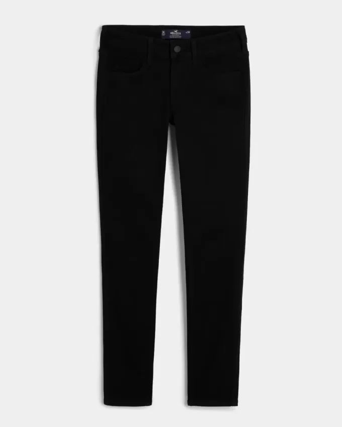 Low-Rise Black Super Skinny Jeans Low-Rise Black Super Skinny Jeans