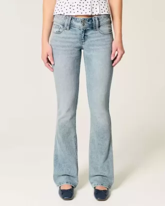 Low-Rise Bootcut Jeans
