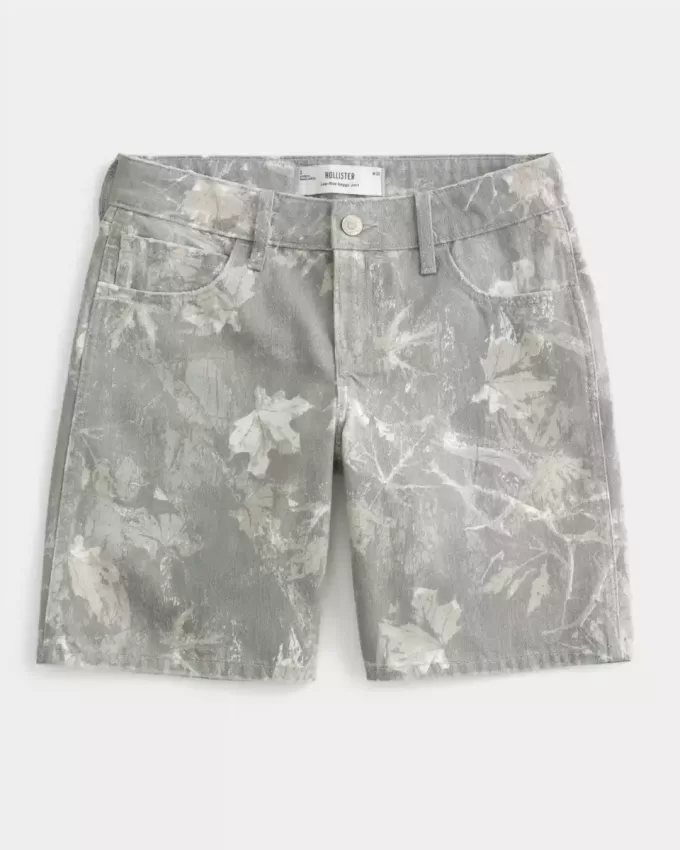 Low-Rise Camo Baggy Jort Low-Rise Camo Baggy Jort