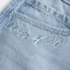 Low-Rise Class of ’26 Denim Mini Skort Low-Rise Class of ’26 Denim Mini Skort