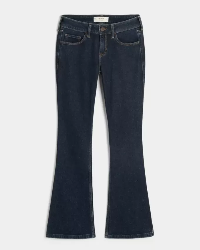 Low-Rise Dark Wash Bootcut Jeans Low-Rise Dark Wash Bootcut Jeans