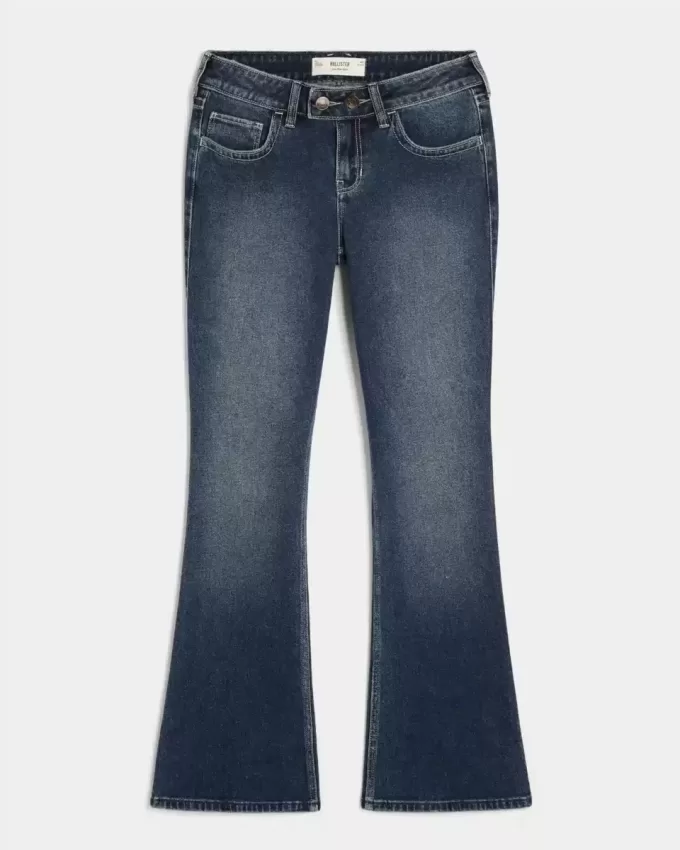 Low-Rise Dark Wash Bootcut Jeans Low-Rise Dark Wash Bootcut Jeans