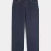 Low-Rise Dark Wash Loose Jeans Low-Rise Dark Wash Loose Jeans
