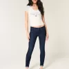 Low-Rise Dark Wash Super Skinny Jeans Low-Rise Dark Wash Super Skinny Jeans