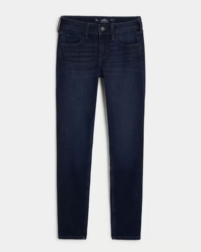 Low-Rise Dark Wash Super Skinny Jeans Low-Rise Dark Wash Super Skinny Jeans