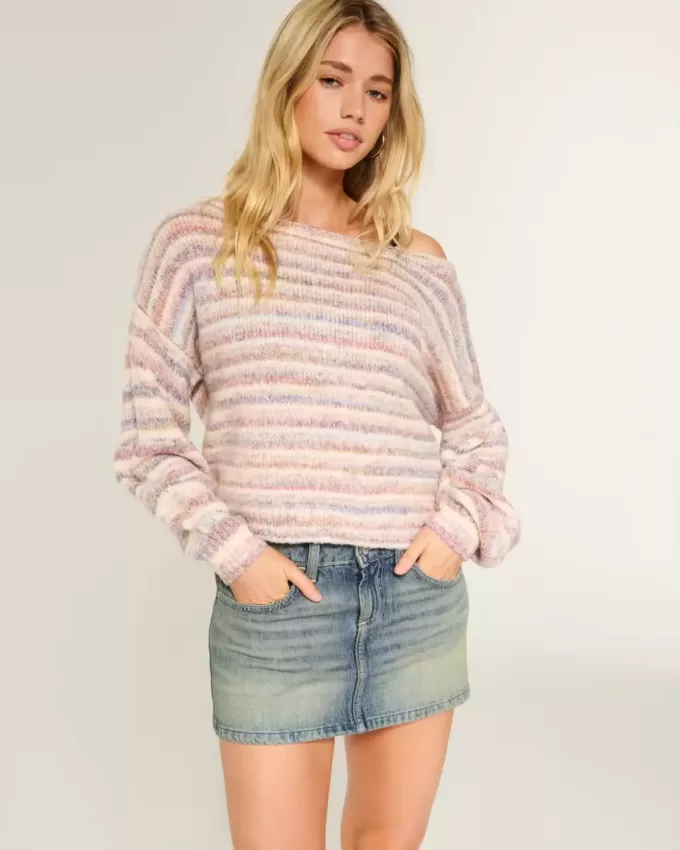 Low-Rise Denim Mini Skirt Low-Rise Denim Mini Skirt