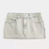 Low-Rise Denim Mini Skort Low-Rise Denim Mini Skort