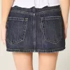 Low-Rise Denim Mini Skort Low-Rise Denim Mini Skort
