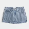 Low-Rise Denim Mini Skort Low-Rise Denim Mini Skort