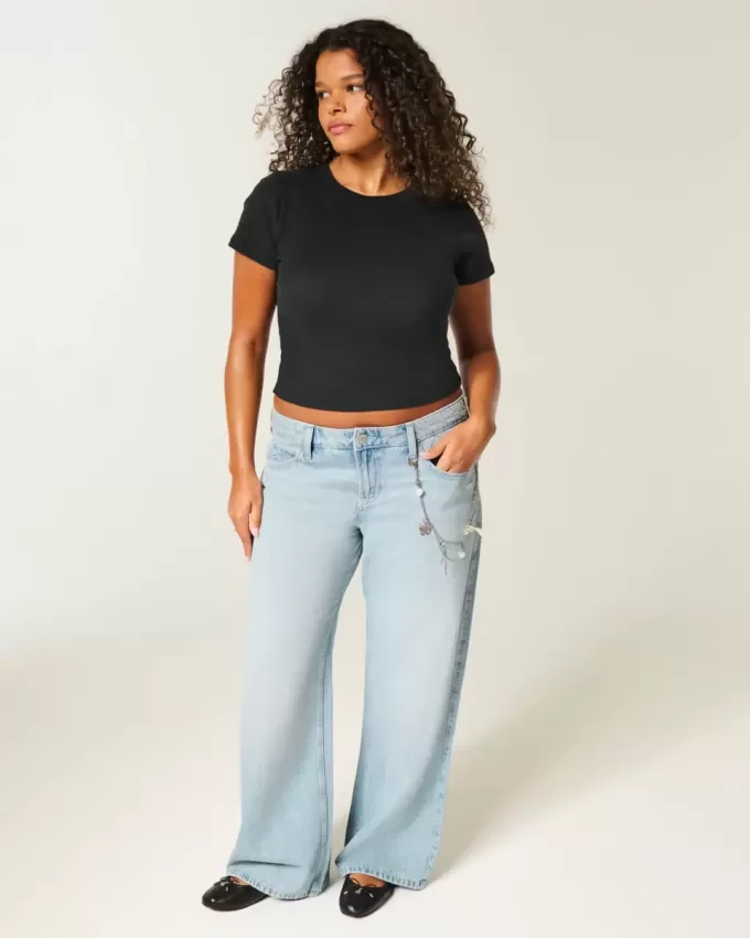 Low-Rise Distressed Baggy Jeans Low-Rise Distressed Baggy Jeans