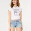 Low-Rise Distressed Light Wash Denim Shorts Low-Rise Distressed Light Wash Denim Shorts