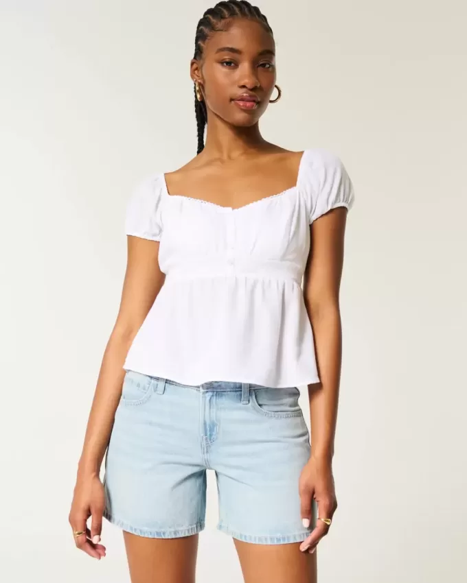 Low-Rise Light Wash Baggy Denim Carpenter Shorts 5″ Low-Rise Light Wash Baggy Denim Carpenter Shorts 5″