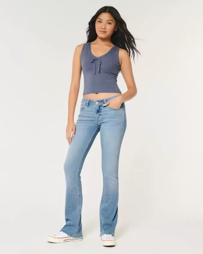 Low-Rise Light Wash Boot Jeans Low-Rise Light Wash Boot Jeans