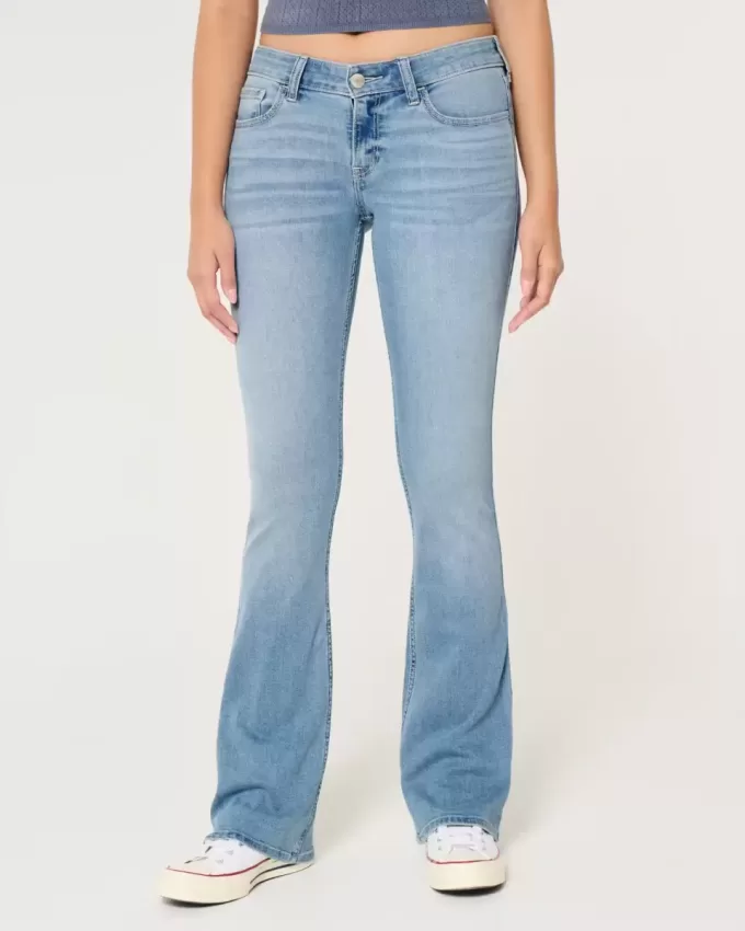 Low-Rise Light Wash Boot Jeans Low-Rise Light Wash Boot Jeans