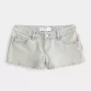 Low-Rise Light Wash Denim Mini Shorts Low-Rise Light Wash Denim Mini Shorts