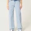 Low-Rise Light Wash Loose Jeans Low-Rise Light Wash Loose Jeans