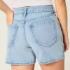 Low-Rise Medium Wash Baggy Denim Shorts 5″ Low-Rise Medium Wash Baggy Denim Shorts 5″