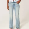 Low-Rise Medium Wash Embroidered Butterfly Bootcut Jeans Low-Rise Medium Wash Embroidered Butterfly Bootcut Jeans