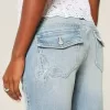 Low-Rise Medium Wash Embroidered Butterfly Bootcut Jeans Low-Rise Medium Wash Embroidered Butterfly Bootcut Jeans