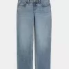 Low-Rise Medium Wash Loose Jeans Low-Rise Medium Wash Loose Jeans