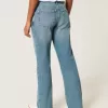 Low-Rise Medium Wash Relaxed Straight Jeans Low-Rise Medium Wash Relaxed Straight Jeans