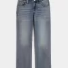 Low-Rise Medium Wash Relaxed Straight Jeans Low-Rise Medium Wash Relaxed Straight Jeans