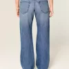 Low-Rise Medium Wash Studded Hearts Baggy Jeans Low-Rise Medium Wash Studded Hearts Baggy Jeans