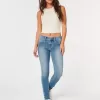 Low-Rise Medium Wash Super Skinny Jeans Low-Rise Medium Wash Super Skinny Jeans