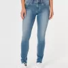Low-Rise Medium Wash Super Skinny Jeans Low-Rise Medium Wash Super Skinny Jeans
