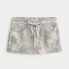 Low-Rise Pink Shoelace Camo Mini Skort