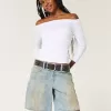 Low-Rise Tinted Mud Wash Baggy Jort Low-Rise Tinted Mud Wash Baggy Jort
