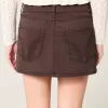 Low-Rise Twill Mini Skort Low-Rise Twill Mini Skort