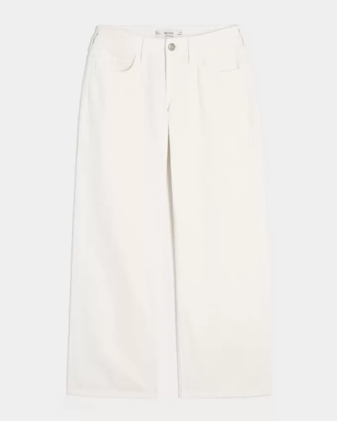 Low-Rise White Baggy Jeans Low-Rise White Baggy Jeans